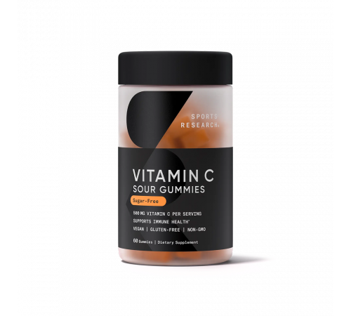 Витамин C, Vitamin C, Sports Research, 60 жевательных конфет