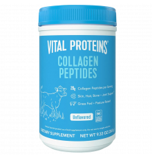 Пептиды коллагена без вкуса, Collagen Peptides Unflavored, Vital Proteins, 265 г