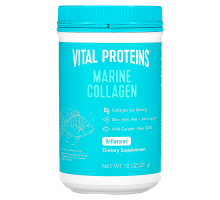 Морской коллаген без вкуса, Marine Collagen Unflavored, Vital Proteins, 221 г