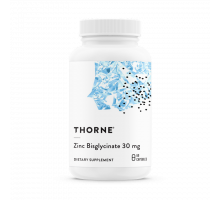 Бисглицинат цинка усиленный, Zinc Bisglycinate, Thorne, 60 капсул