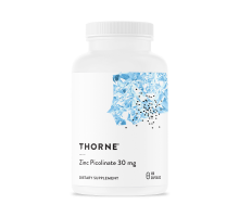 Пиколинат цинка,  Zinc Picolinate, Thorne, 180 капсул