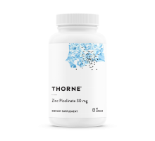 Пиколинат Цинка, Zinc Picolinate, Thorne, 60 капсул