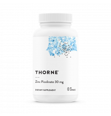 Пиколинат Цинка, Zinc Picolinate, Thorne, 60 капсул